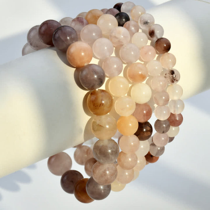 Olivenorma 6-10mm Lepidolite Beads Bracelet