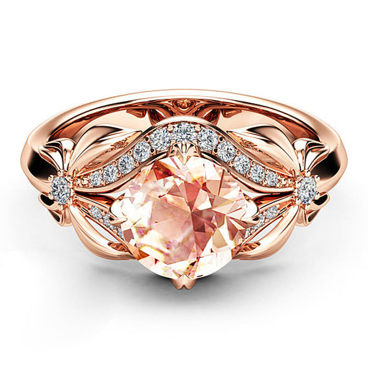FREE Today: Rose Gold Morganite Butterfly Ring - image 3