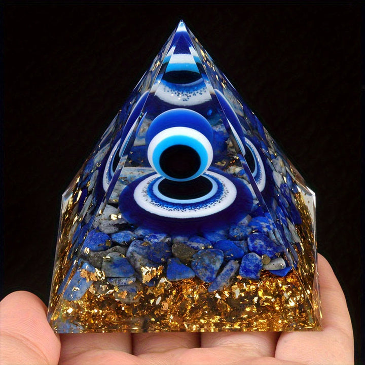FREE Today: Vision of Serenity Lapis Lazuli Evil Eye Orgone Pyramid - image 3