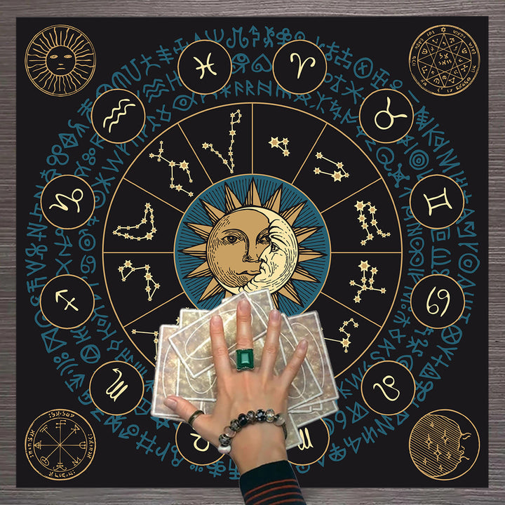 Olivenorma Tree of Life Altar Cloth Tapestry Tarot Tablecloth