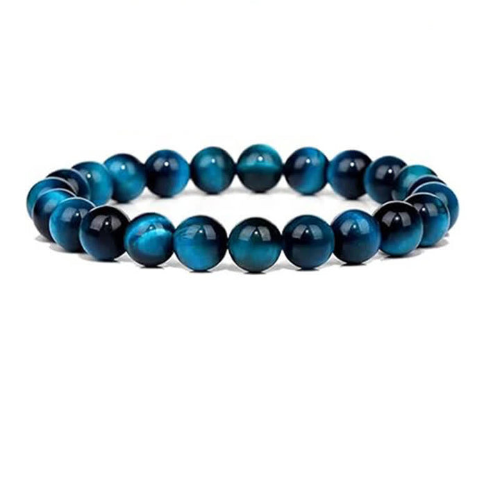 Olivenorma 8mm Natural Stone Beaded Women Men Bracelet