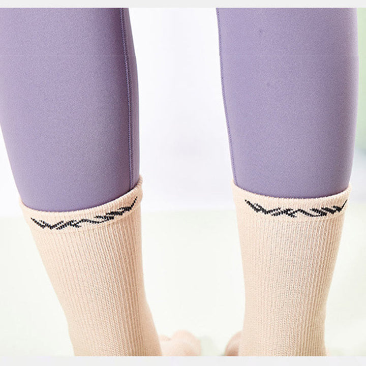 Olivenorma Barefoot Feel Sports Non-Slip Grip Pilates Barre Workout Socks with Flexible Lightweight Design Yoga Socks - image 21