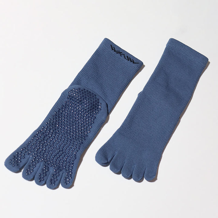 Olivenorma Barefoot Feel Sports Non-Slip Grip Pilates Barre Workout Socks with Flexible Lightweight Design Yoga Socks - image 1