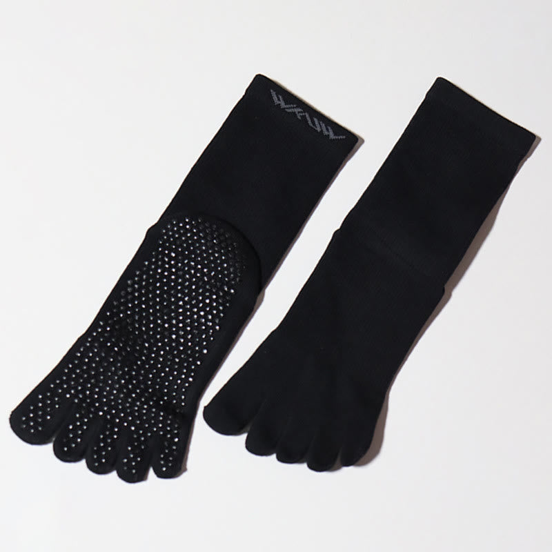 Olivenorma Barefoot Feel Sports Non-Slip Grip Pilates Barre Workout Socks with Flexible Lightweight Design Yoga Socks - image 22