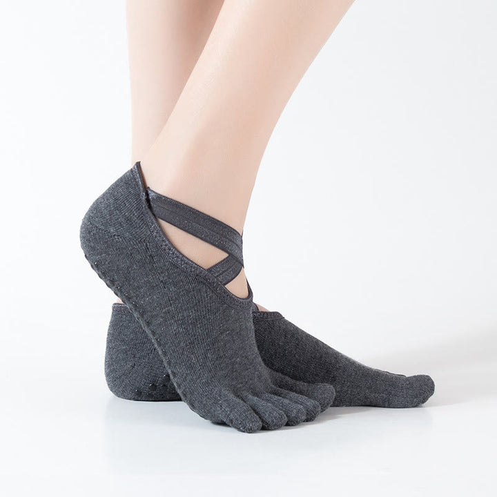 Olivenorma Pilates Barre Workout Socks with Traction Control & Breathable Comfort Fit Women's Non-Slip Yoga Grip Socks - image 7