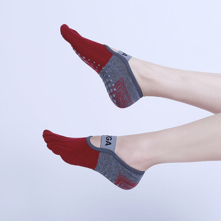 Olivenorma Non-Slip Fitness Pilates Socks – Grip Barre Training Socks with Breathable Stretch Fabric for Stability & Balance Yoga Socks - image 17