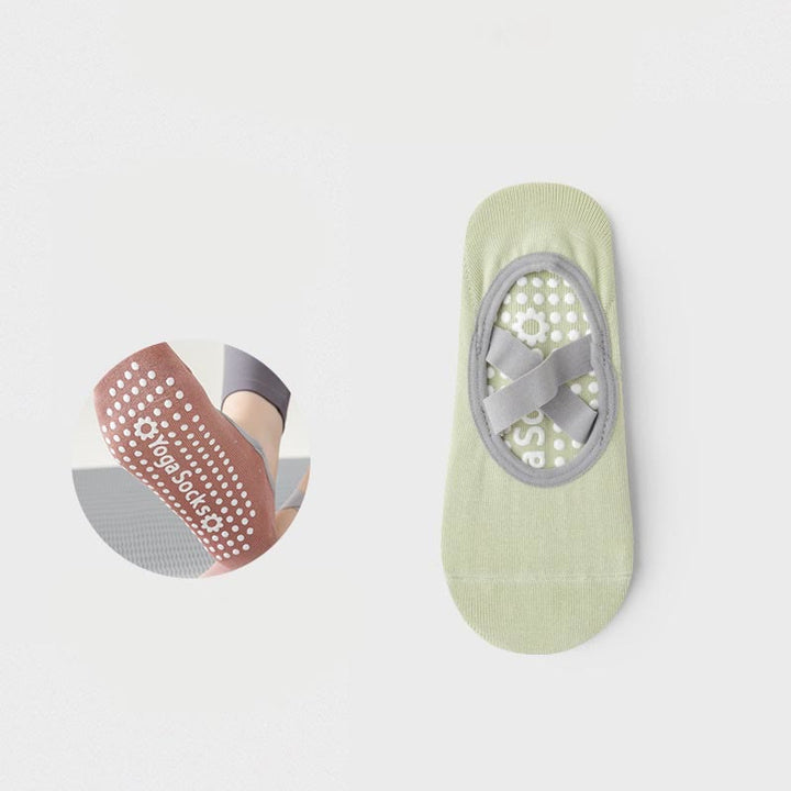 Olivenorma Strap Yoga Pilates Barre Socks Non-Slip Grip Fitness Socks - image 9