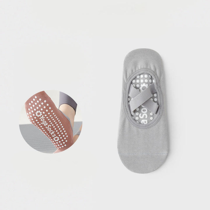 Olivenorma Strap Yoga Pilates Barre Socks Non-Slip Grip Fitness Socks - image 16