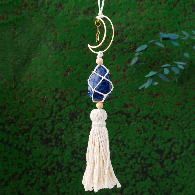 Olivenorma Natural Healing Reiki Gemstone Hanging Ornament