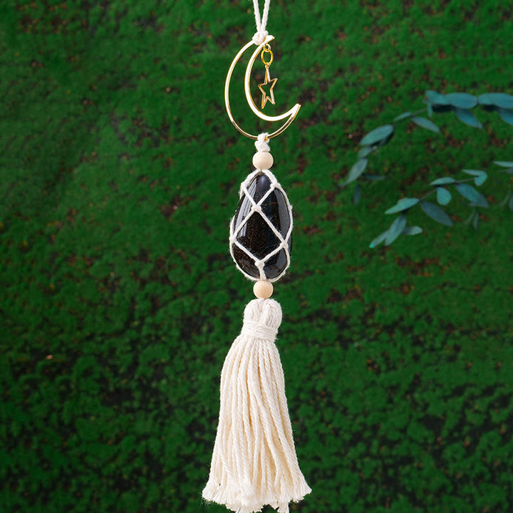 Olivenorma Natural Healing Reiki Gemstone Hanging Ornament