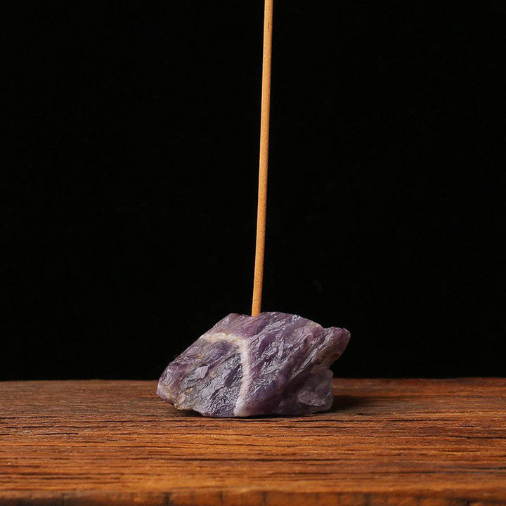 Olivenorma Rough Genstone Incense Stick Holder