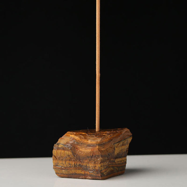 Olivenorma Rough Genstone Incense Stick Holder