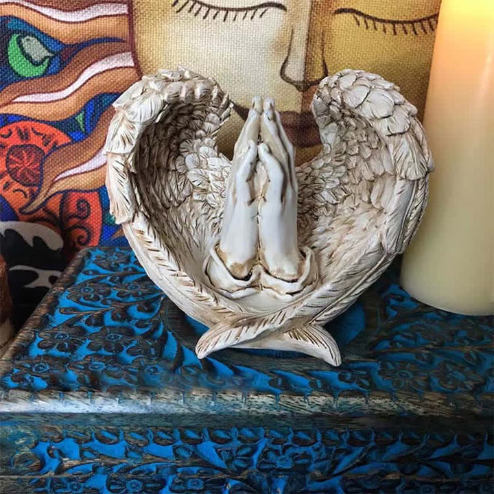 Olivenorma Resin Angel Wings Ornaments Pagan Decoration