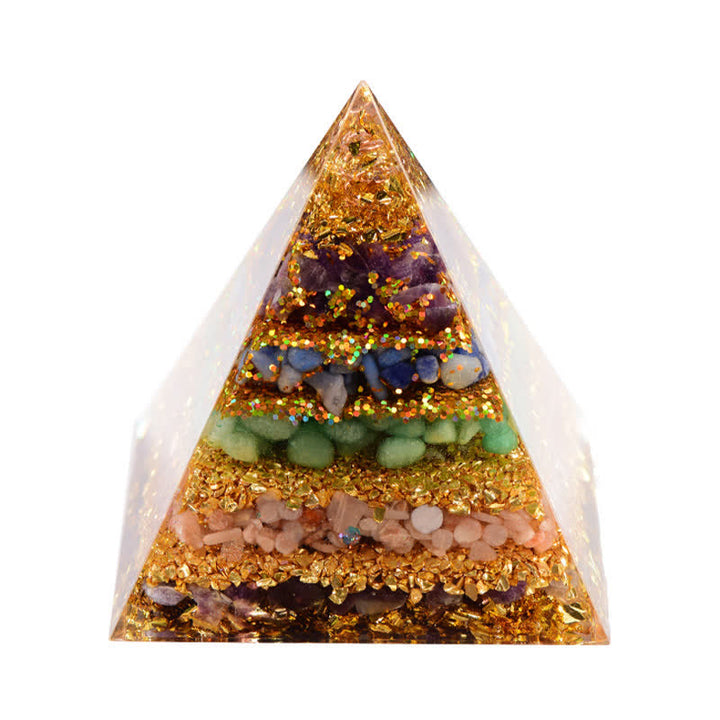 Olivenorma "All-Round Protection" Natural Stone Orgone Pyramid