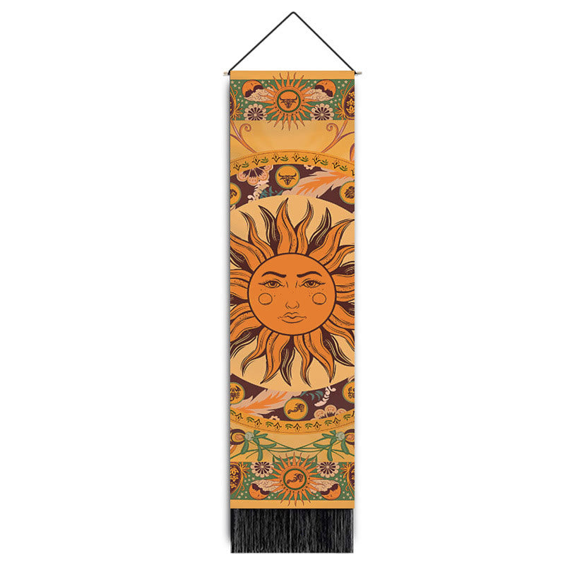 Olivenorma Moon And Sun Wall Hanging Ornament Tapestry