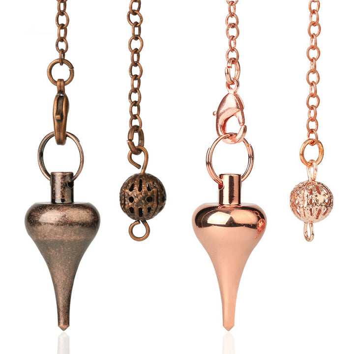 Olivenorma Metal Water Drop Healing Divination Pendulum