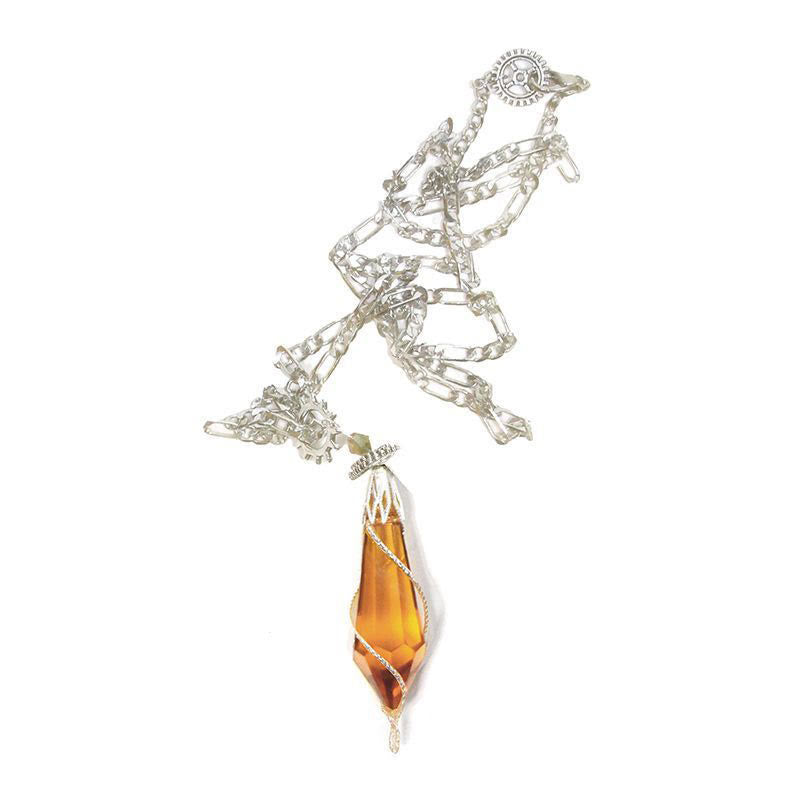 Olivenorma Lord of the Mysteries | Meditation Klein Citrine Necklace Pendulum - image 4