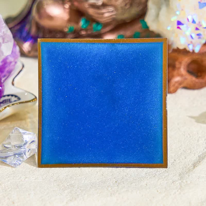 Olivenorma 6cm Blue Turquoise Ball Colorful Orgone Pyramid
