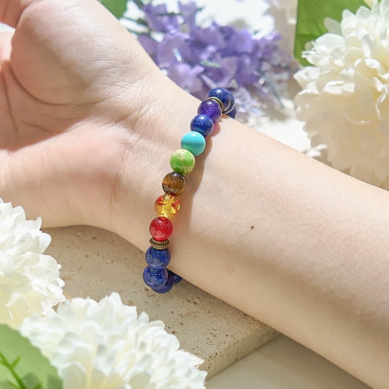 Olivenorma Chakra Lazurite Bracelet