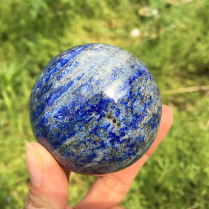 Olivenorma Natural Lapis Lazuli Crystal Sphere