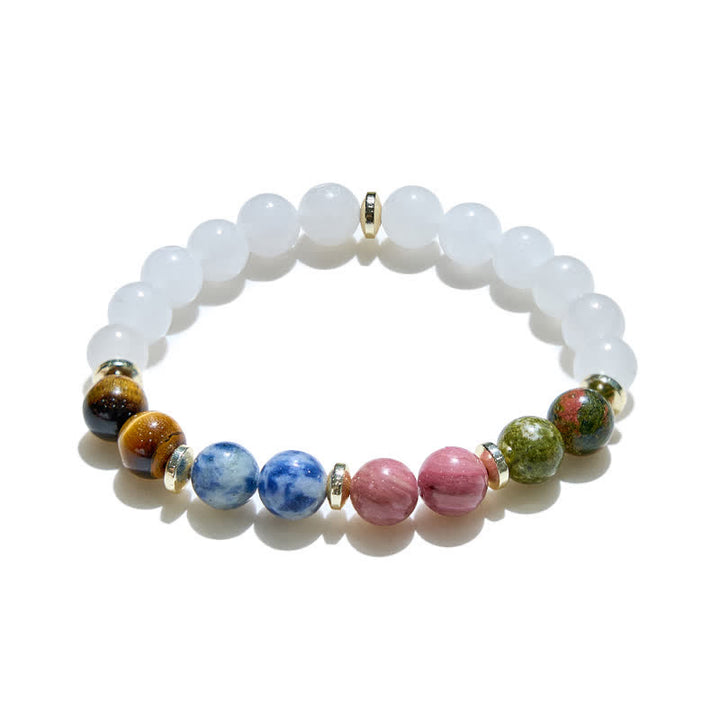 Olivenorma Natural Clear Crystal Beads Women Bracelet