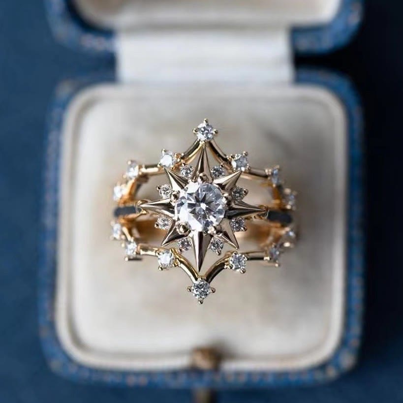 FREE Today: One-piece Starlight Zircon Ring - US 11 - image 0