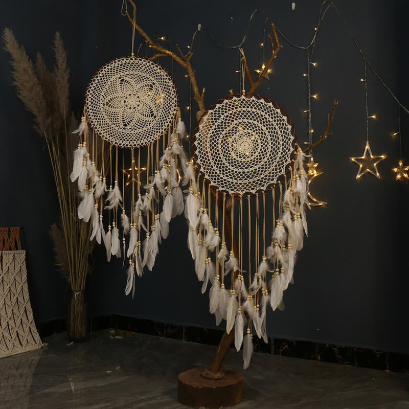 Olivenorma Multiple Patterns Bohemian Handmade Woven Dreamcatcher