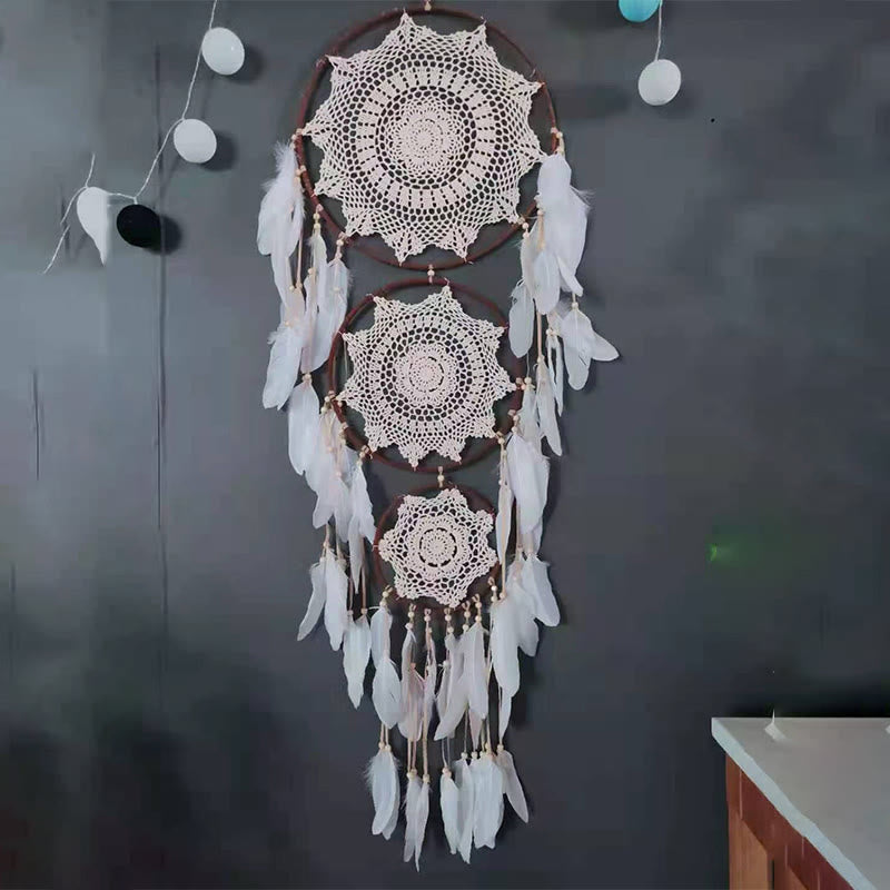 Olivenorma Multiple Patterns Bohemian Handmade Woven Dreamcatcher - image 25