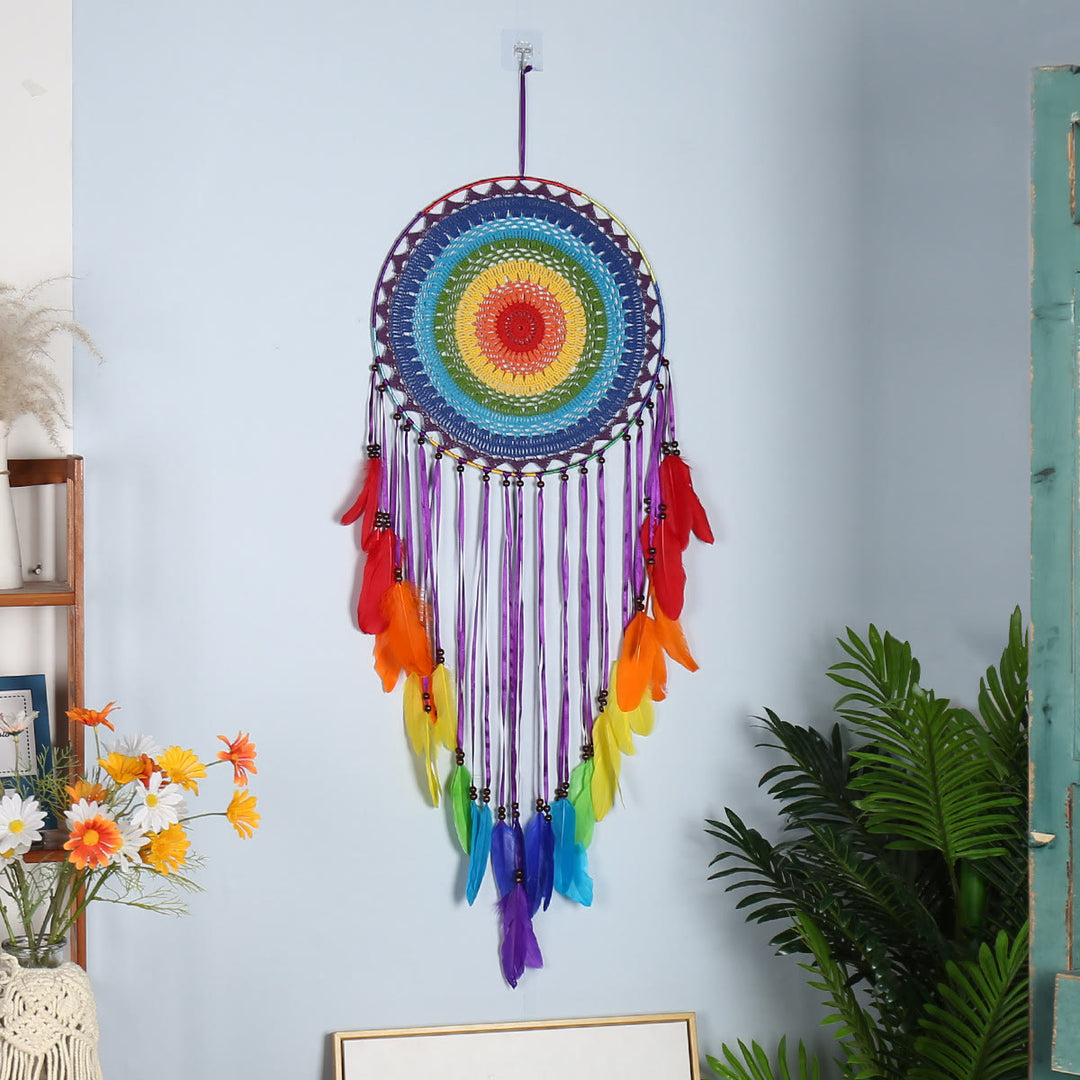 Olivenorma Multiple Patterns Bohemian Handmade Woven Dreamcatcher - Style 30 - image 30