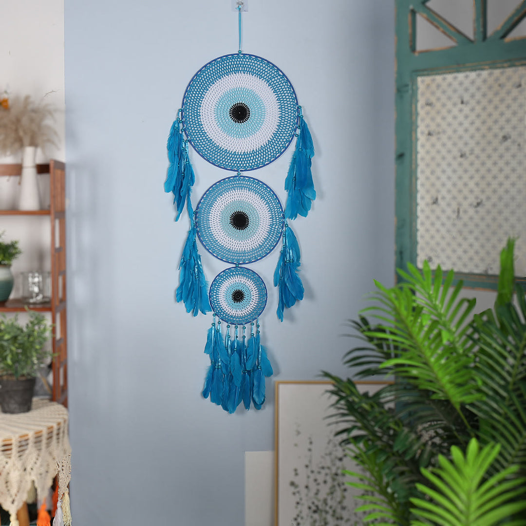 Olivenorma Multiple Patterns Bohemian Handmade Woven Dreamcatcher - Style 32 - Triple Catchers - image 32