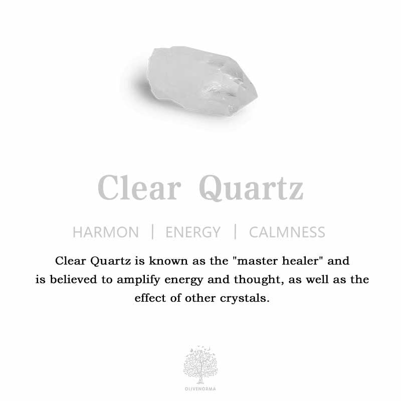 Olivenorma Natural Clear Quartz Energy Healing Crystals Cluster