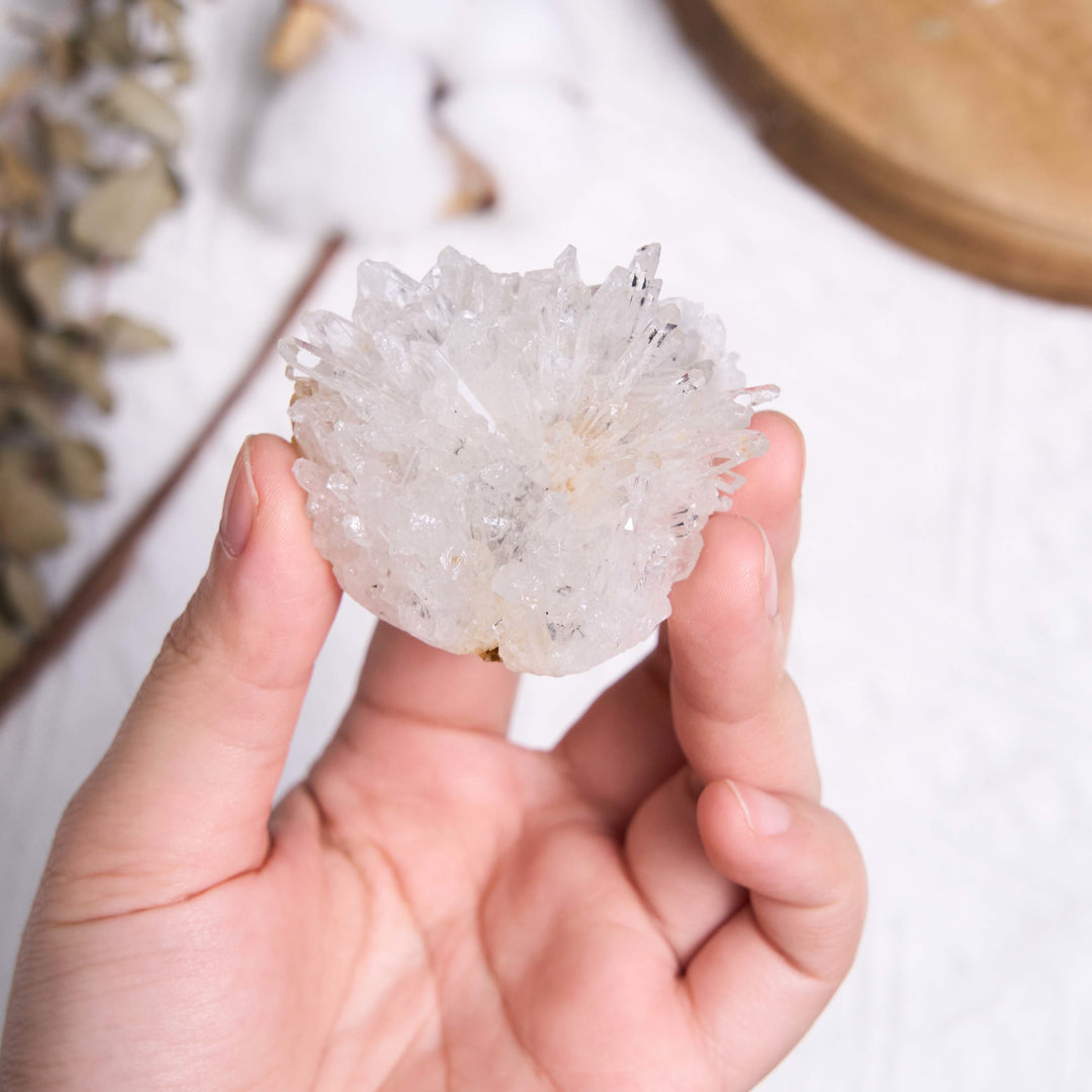 Olivenorma Natural Clear Quartz Energy Healing Crystals Cluster