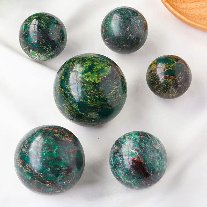 Olivenorma Natural Emerald Ball Crystal Sphere - image 4