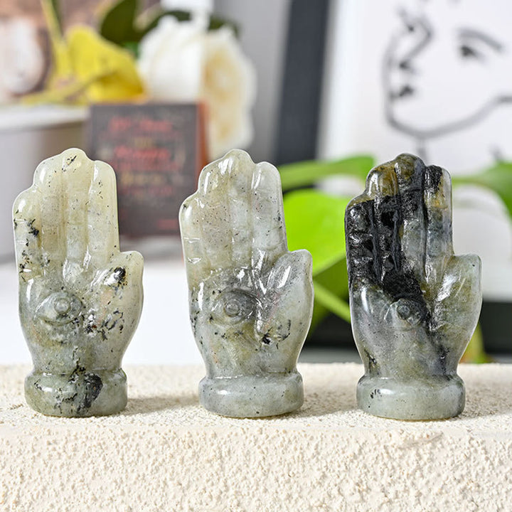 Olivenorma Buddha's Hand Natural Gemstone Decoration