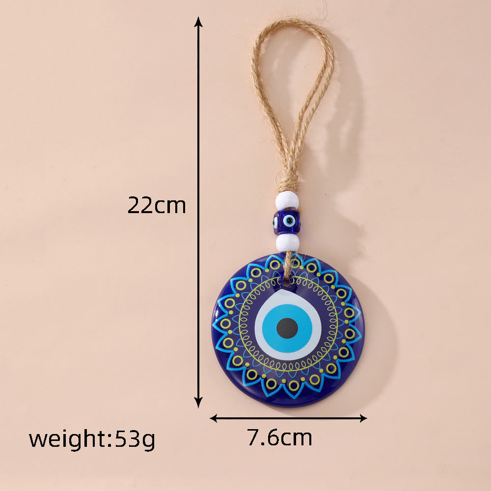 Olivenorma Evil Eye Symbol Painting Car Accessory Keychain - image 4