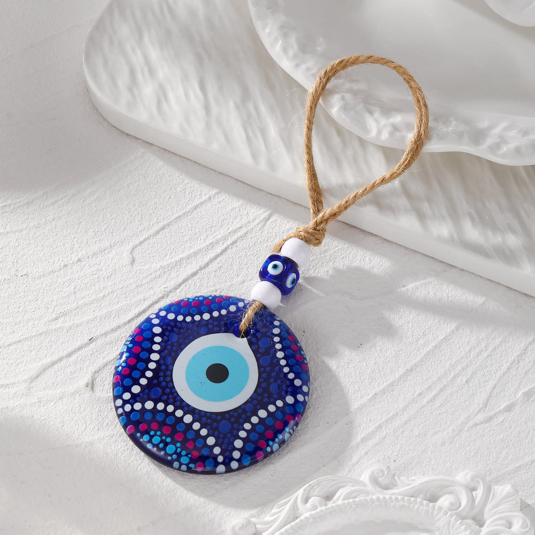 Olivenorma Evil Eye Symbol Painting Car Accessory Keychain - Style #05 - image 7