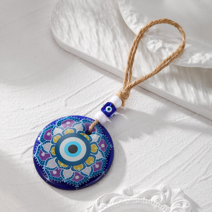 Olivenorma Evil Eye Symbol Painting Car Accessory Keychain - Style #04 - image 6