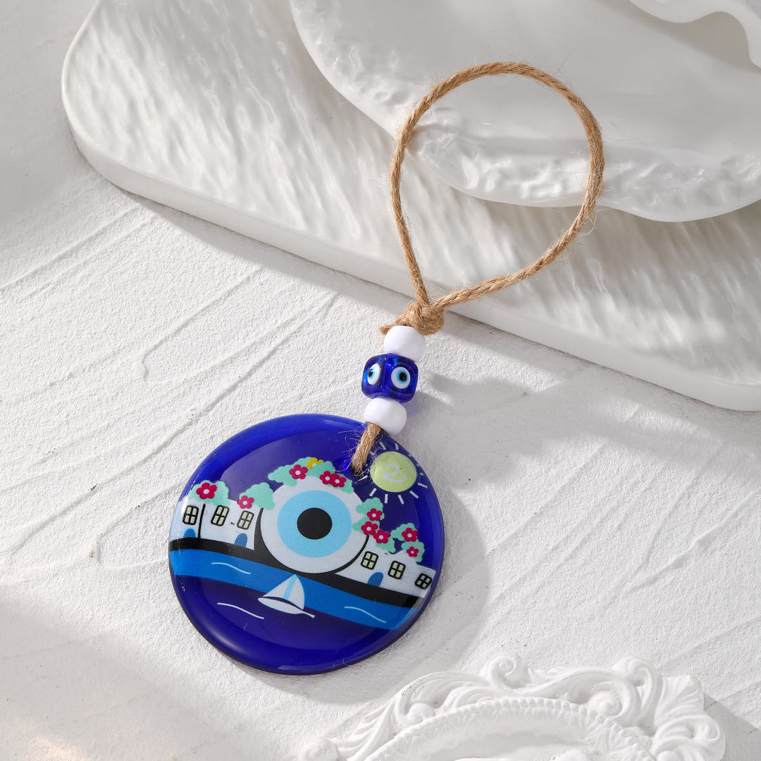 Olivenorma Evil Eye Symbol Painting Car Accessory Keychain - Style #16 - image 18