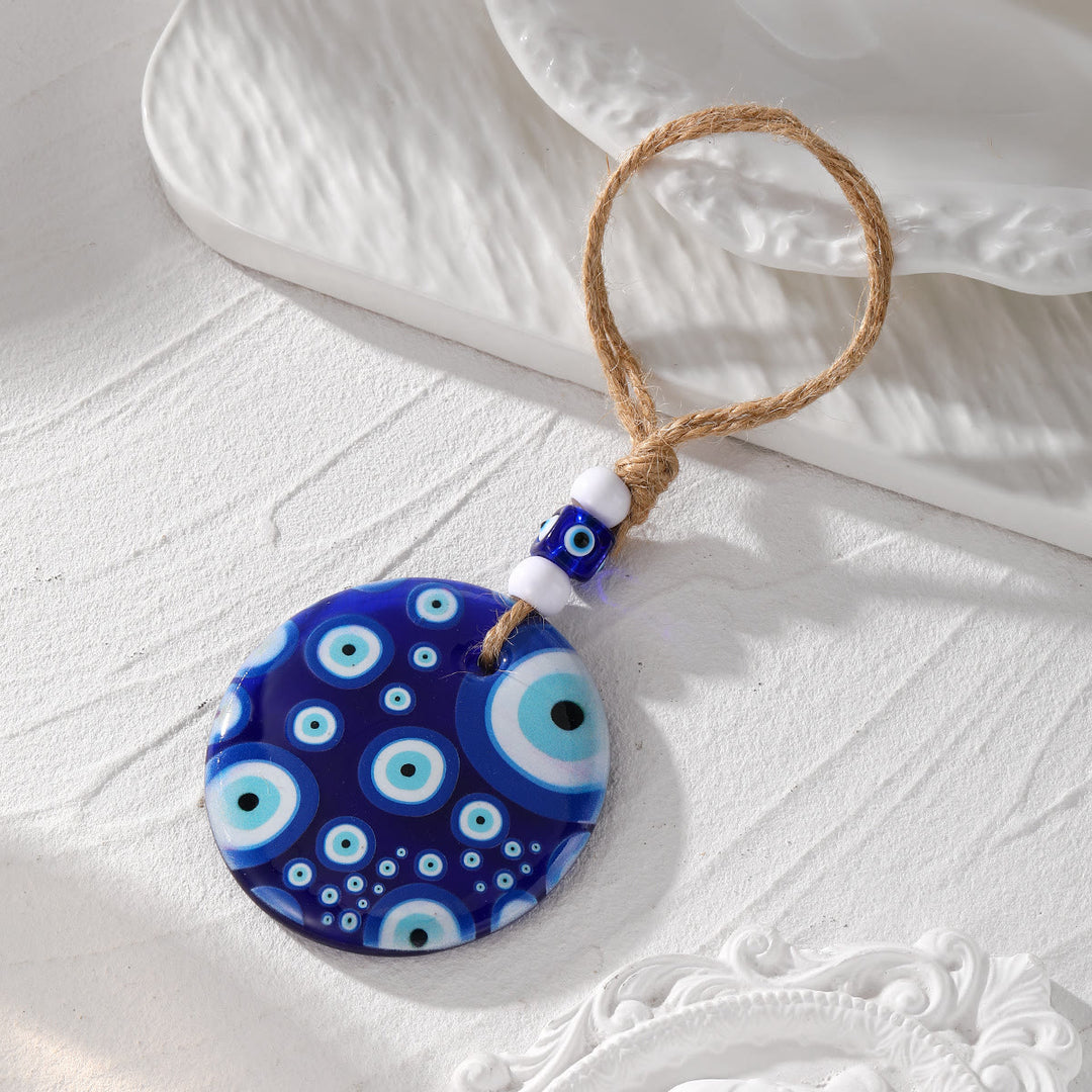 Olivenorma Evil Eye Symbol Painting Car Accessory Keychain - Style #08 - image 10