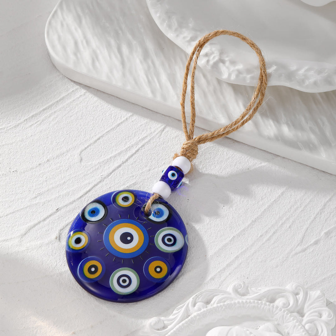 Olivenorma Evil Eye Symbol Painting Car Accessory Keychain - Style #06 - image 8