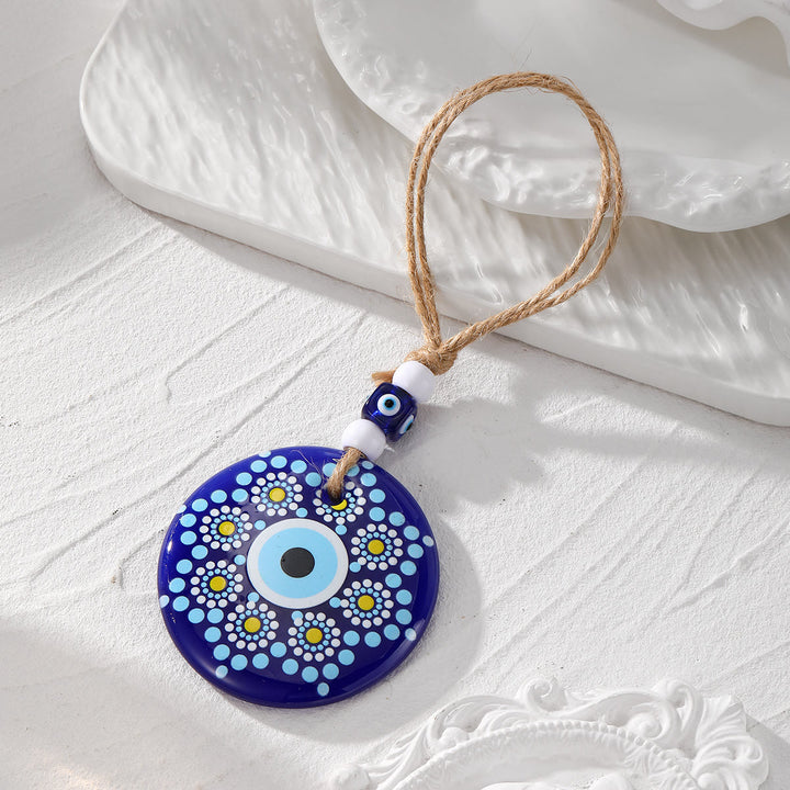 Olivenorma Evil Eye Symbol Painting Car Accessory Keychain - Style #07 - image 9