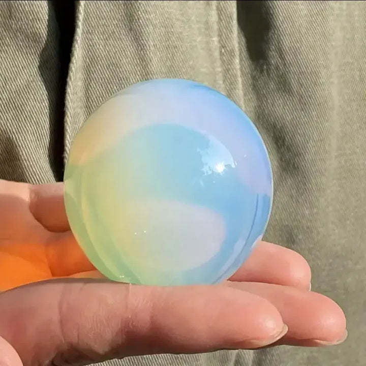 Olivenorma Natural Opalite Crystal Sphere