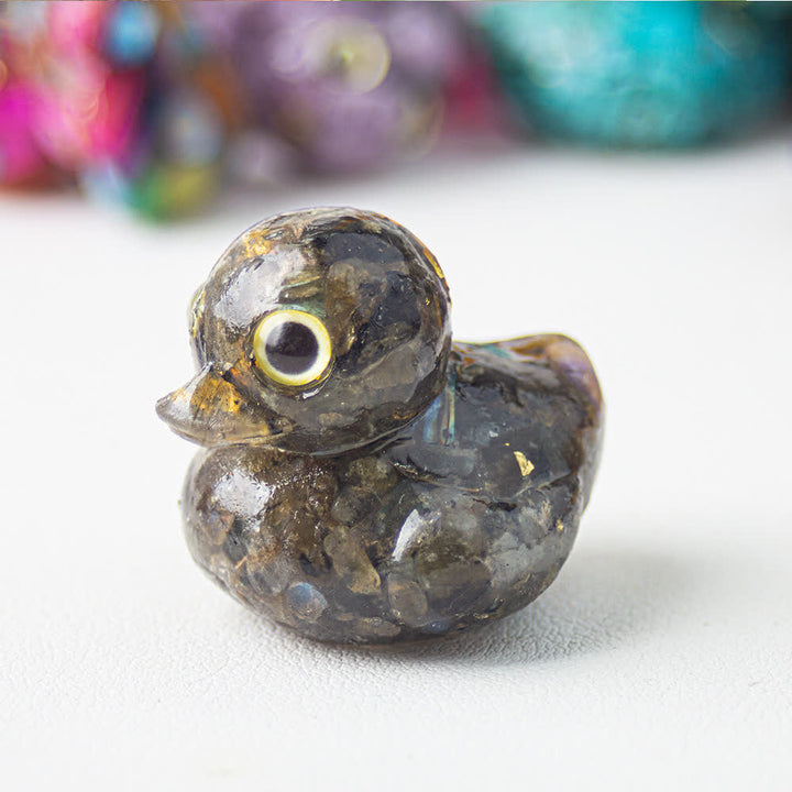Olivenorma Natural Crystal Duck Gemstone Decoration - image 15