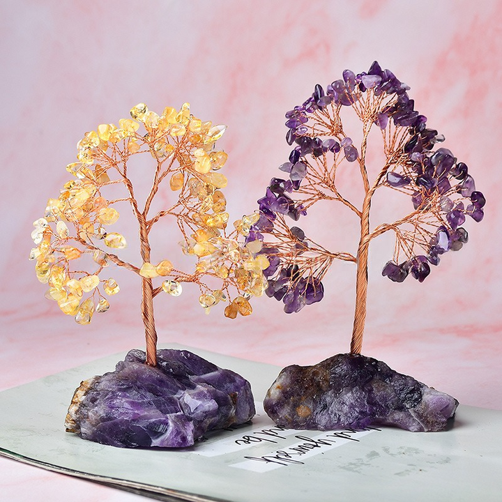 Olivenorma Fantasy Amethyst Base Feng Shui Tree