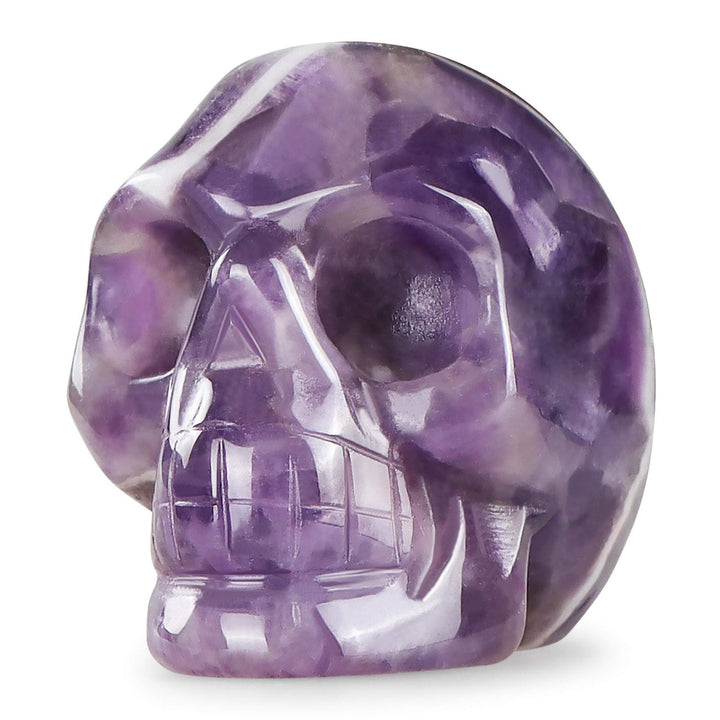 Olivenorma Natural Clear Crystal Gemstone Decoration Crystal Skull