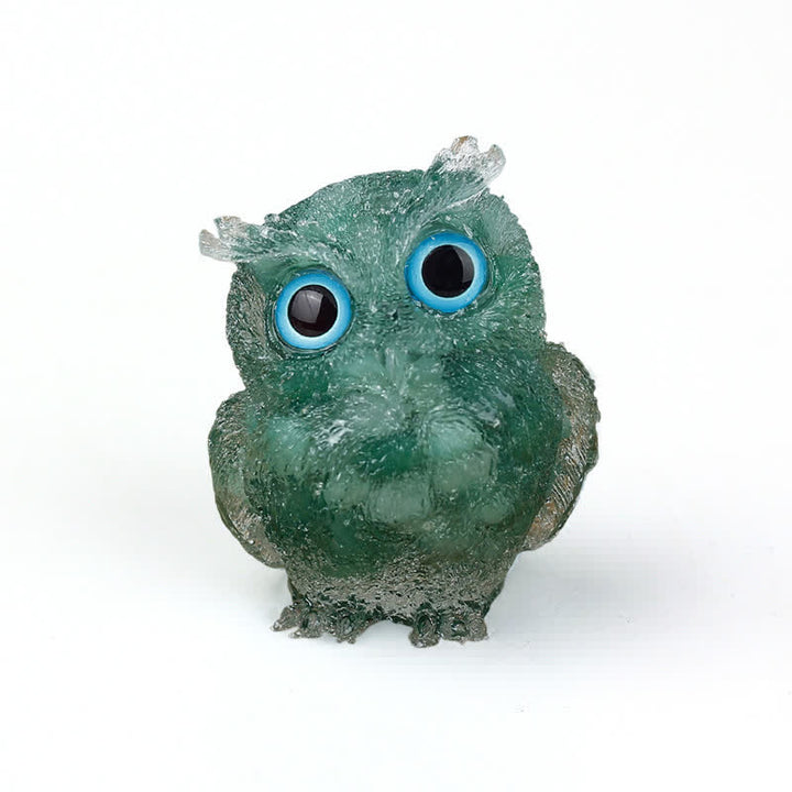 FREE Today: Natural Crystal Owl Healing Gemstone Decoration - Green Aventurine - image 65