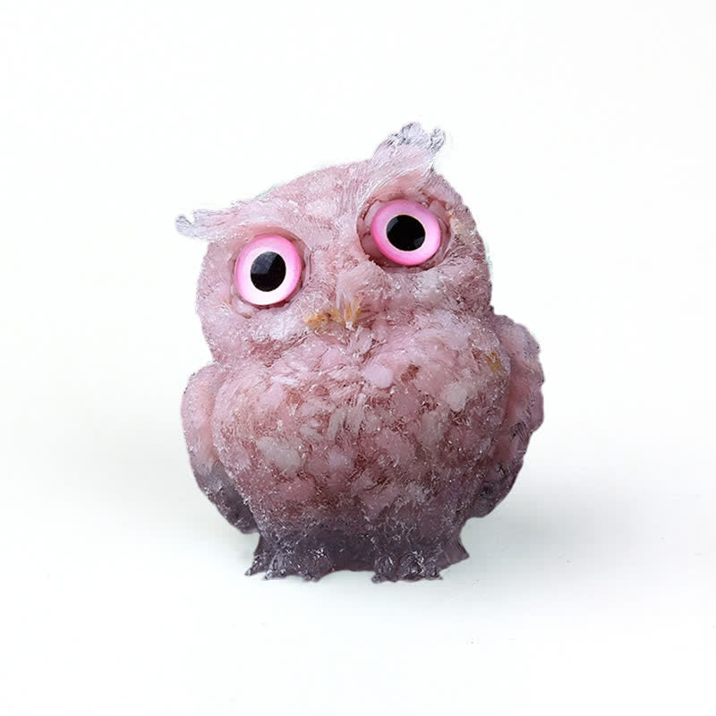 FREE Today: Wise Guardian Crystal Owl Figurine Gemstone Decoration - image 25