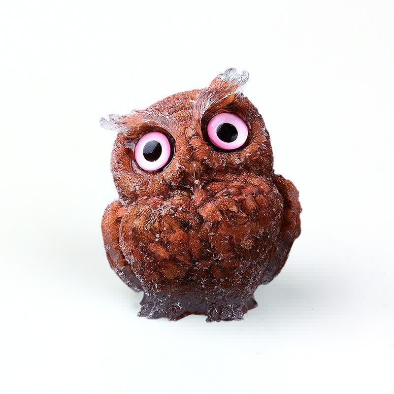 FREE Today: Wise Guardian Crystal Owl Figurine Gemstone Decoration - image 97