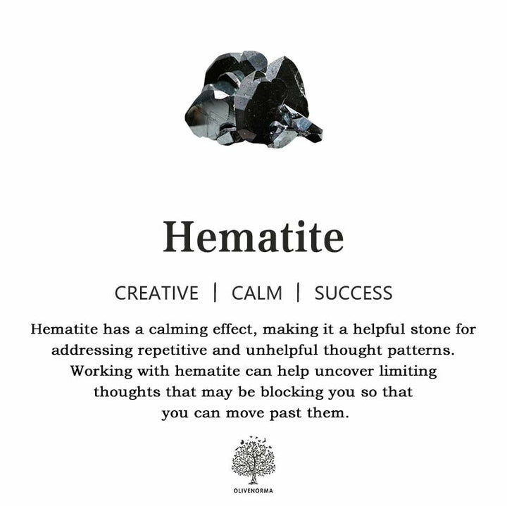 Olivenorma Electroplated Hematite Lava Stone Beaded Bracelet - image 6