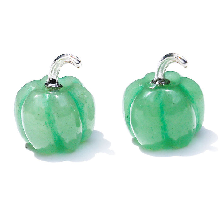 Olivenorma 2cm Natural Crystal Pumpkin Carving Gemstone Decoration - image 9